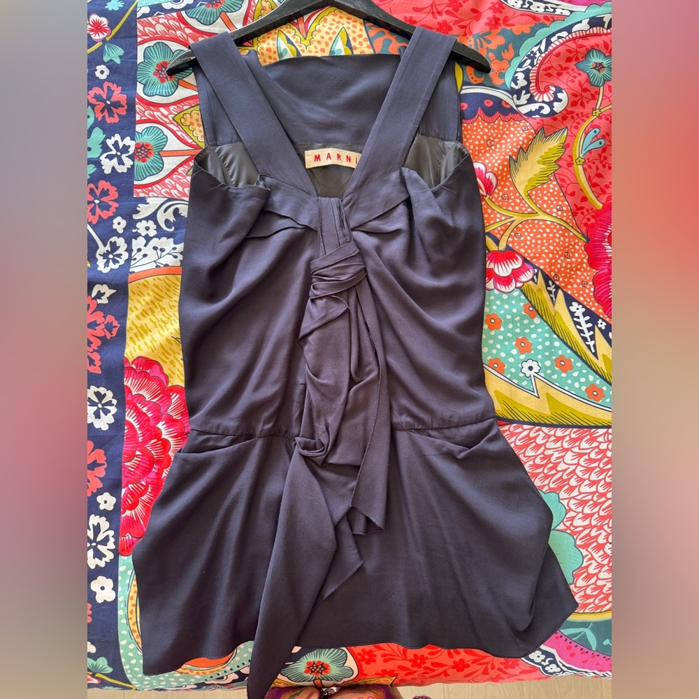 Vintage Marni Navy Dress Size 40/6